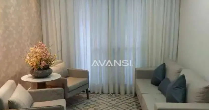 Apartamento Edifício Residencial Ille France com 3 dormitórios à venda, 110 m² por R$ 790.000 - Jardim São Paulo - Americana/SP