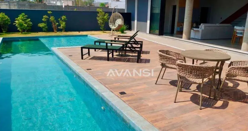 Casa Cond. Fechado Pau Brasil com 3 dormitórios, 290 m² - venda por R$ 2.700.000 ou aluguel por R$ 14.150/mês - Parque Nova Carioba - Americana/SP