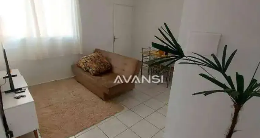 Apartamento Condomínio Jequitibás com 2 dormitórios à venda, 53 m² por R$ 136.500 - Parque Residencial do Lago - Santa Bárbara D'Oeste/SP