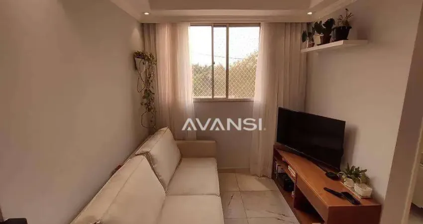 Apartamento Condomínio Spazio Azzurro com 2 dormitórios à venda, 55 m² por R$ 230.000 - Catharina Zanaga - Americana/SP