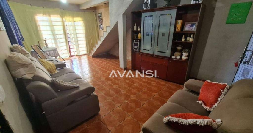 Sobrado com 4 dormitórios à venda, 258 m² por R$ 550.000,00 - Jardim das Orquídeas - Santa Bárbara D'Oeste/SP