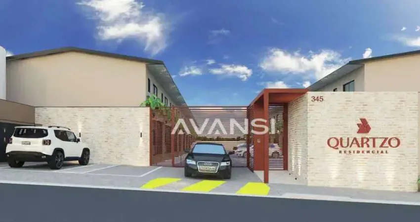 Casa em Condomínio com 2 Suítes à venda, 76 m² por R$ 415.000 - Vila Santa Maria - Americana/SP