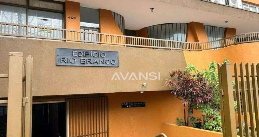 Sala Edifício Rio Branco à venda, 87 m² por R$ 200.000 - Centro - Americana/SP