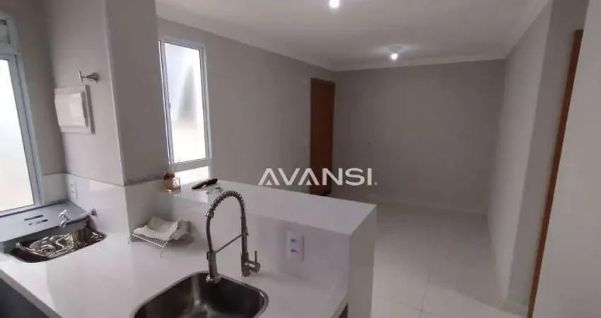 Apartamento Pq. Amarílis com 2 dormitórios à venda, 39 m² por R$ 230.000 - Jardim das Laranjeiras - Santa Bárbara D'Oeste/SP