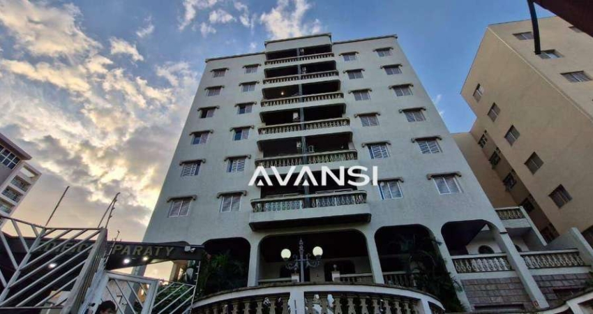 Apartamento Paraty com 3 dormitórios à venda, 90 m² por R$ 600.000 - Santo Antônio - Americana/SP
