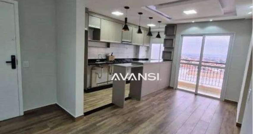 Apartamento Residencial Imagine com 2 dormitórios à venda, 56 m² por R$ 349.800 - Cidade Nova - Santa Bárbara D'Oeste/SP