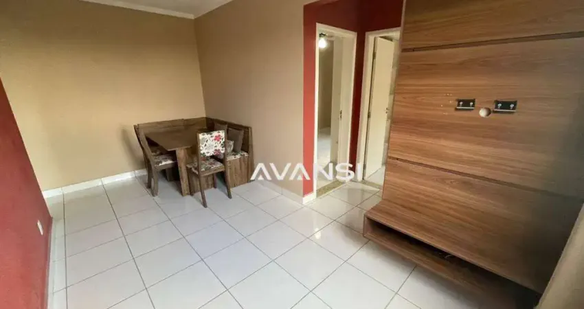 Apartamento Spazio Beach com 2 dormitórios à venda, 50 m² por R$ 179.900 - Chácara Letônia - Americana/SP