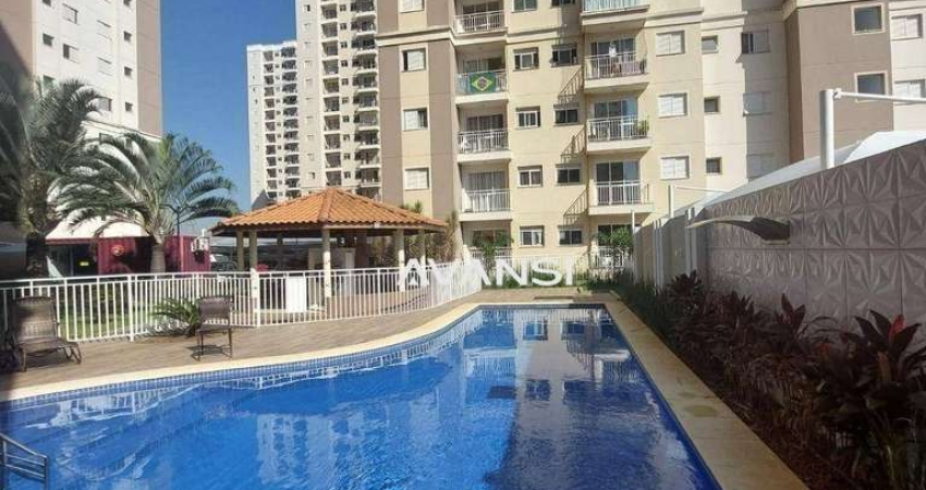 Apartamento Condomínio Vila Carioba com 2 dormitórios à venda, 49 m² por R$ 260.000 - Cariobinha - Americana/SP