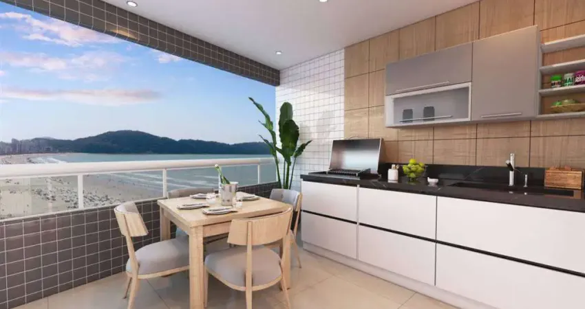 Apartamento com 2 quartos à venda na Rua Alberto Santos Dumont, 141, Guilhermina, Praia Grande