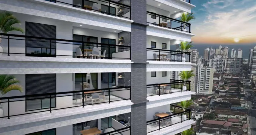 Apartamento com 2 quartos à venda na Rua Doutor João Sampaio, 430, Guilhermina, Praia Grande