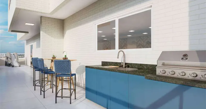 Apartamento com 2 quartos à venda na Rua Michel Alca, 505, Vila Mirim, Praia Grande