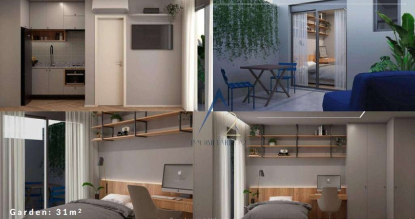 LANÇAMENTO DE STUDIO COM GARDEN PRÓXIMO A UFPR JD BOTÂNICO