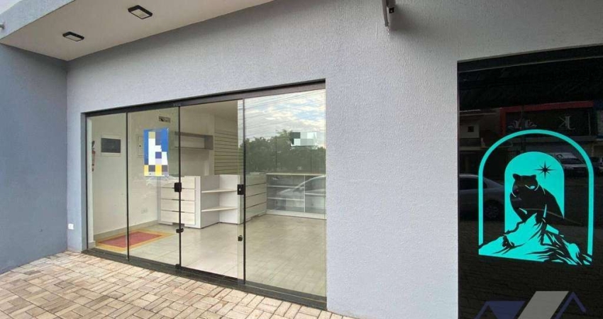 Sala para alugar, 66 m² por R$ 3.000,00/mês - Recanto Tropical - Cascavel/PR