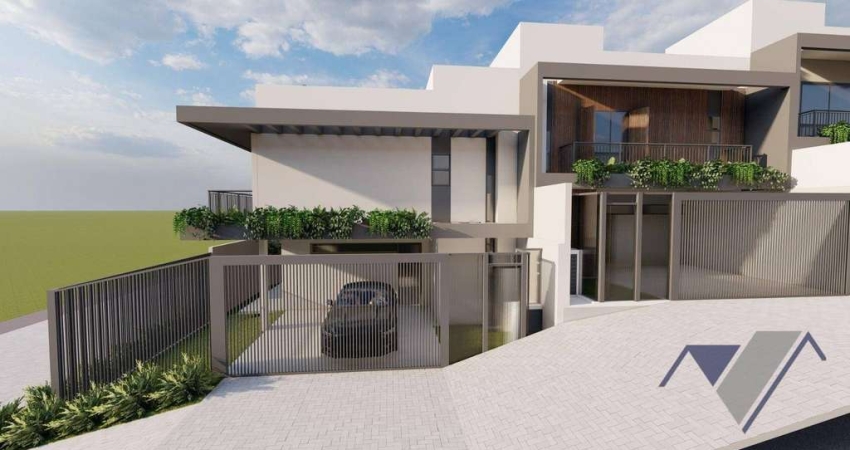 Sobrado com 3 dormitórios à venda, 134 m² por R$ 850.000,00 - Vila Tolentino - Cascavel/PR