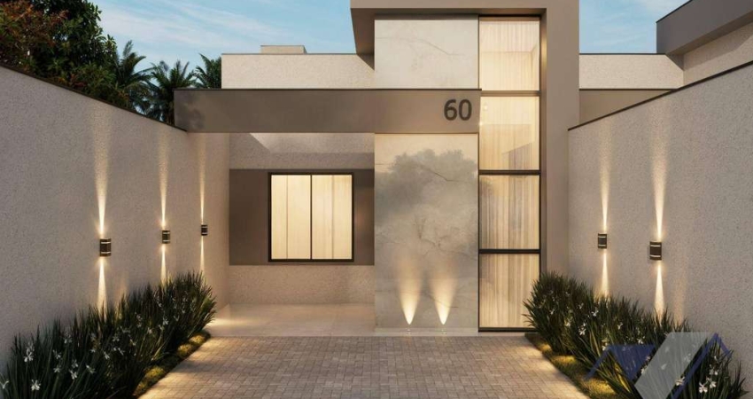 Casa com 1 dormitório à venda, 50 m² por R$ 345.000,00 - Esmeralda - Cascavel/PR