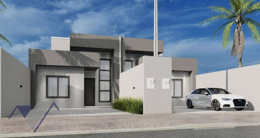 Casa com 3 dormitórios à venda, 78 m² por R$ 410.000,00 - Dr Antônio João - Cascavel/PR