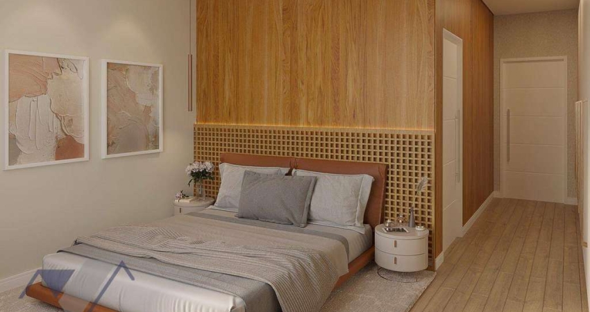 Apartamento com 3 dormitórios à venda por R$ 910.372,23 - Country - Cascavel/PR