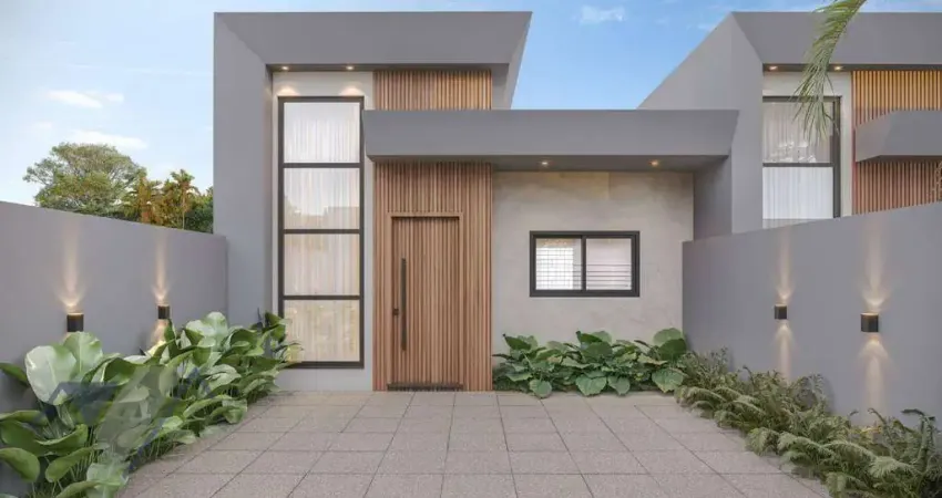 Casa com 3 dormitórios à venda, 71 m² por r$ 487.000,00 - tropical 4 - cascavel/pr