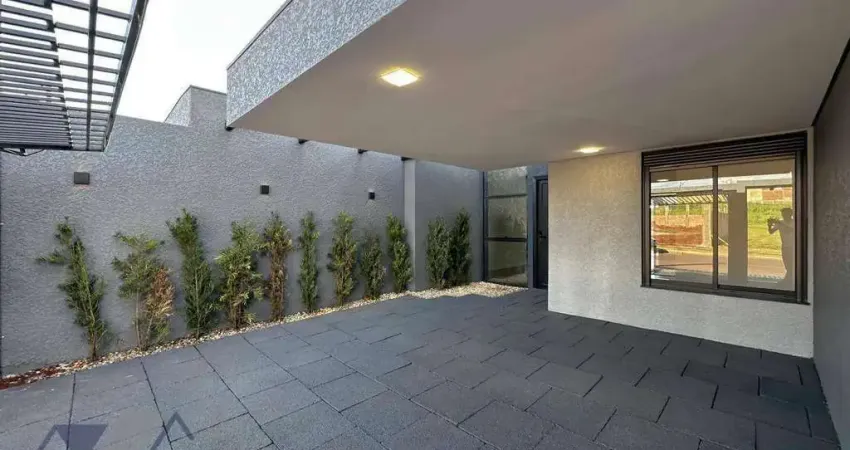 Casa com 3 dormitórios à venda, 110 m² por r$ 650.000,00 - viena - cascavel/pr