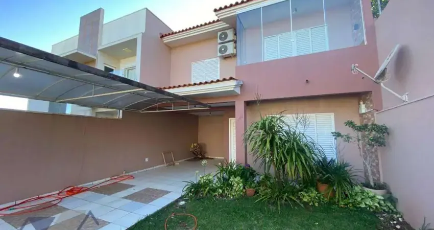 Sobrado com 3 dormitórios para alugar, 133 m² por r$ 4.500/mês - country - cascavel/pr