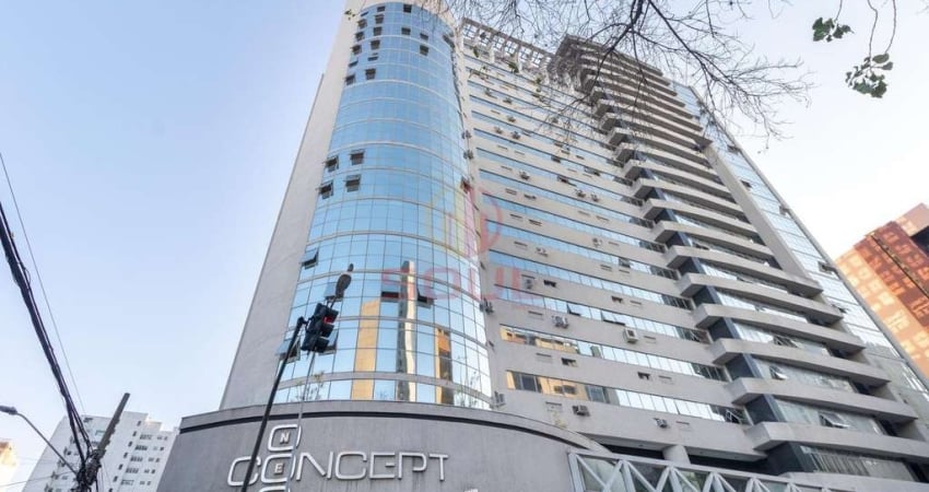Sala Comercial para locação e venda no Centro de Curitiba - Edifício New Concept Office