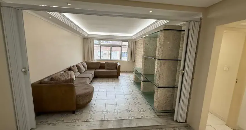 APARECIDA- APARTAMENTO MOBILIADO-2 DORMITÓRIOS-SUITE-DEP-VAGA DEMARCADA- REF 2336