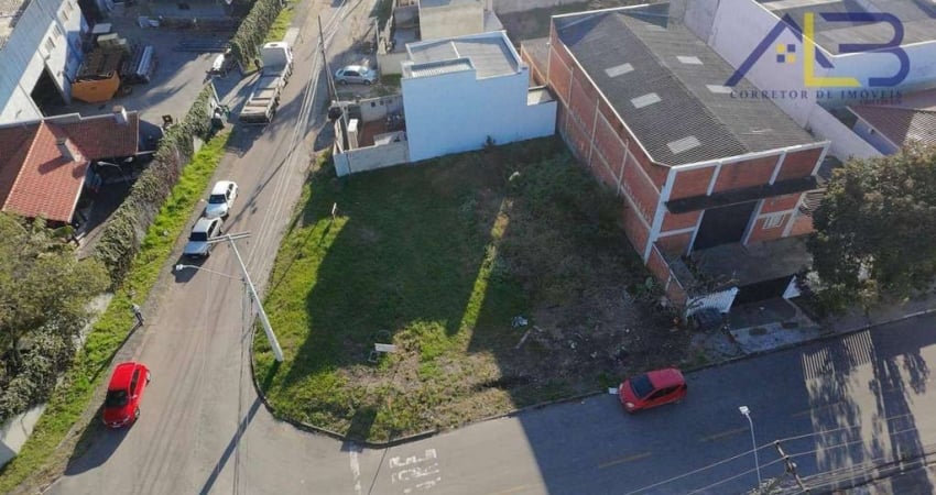Terreno de esquina à venda, 171 m² por R$ 265.000 - Emiliano Perneta - Pinhais/PR