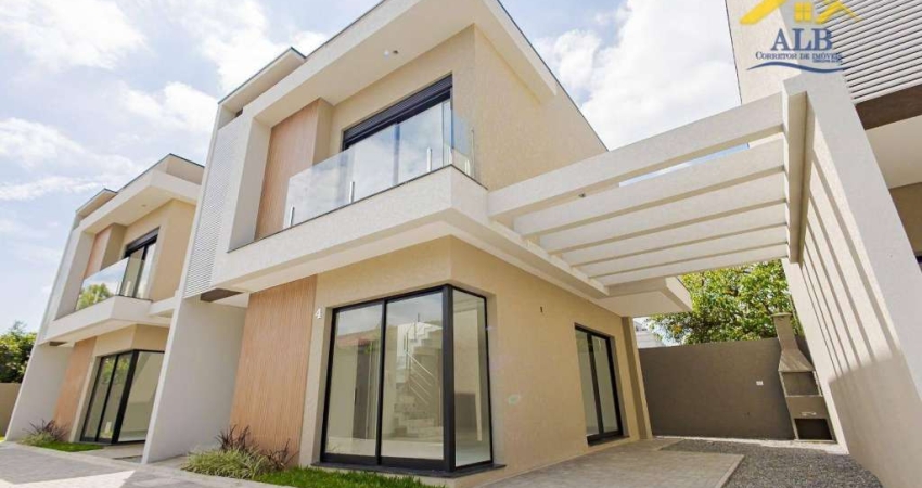 Sobrado com 3 dormitórios à venda, 130 m² por R$ 795.000,00 - Hauer - Curitiba/PR
