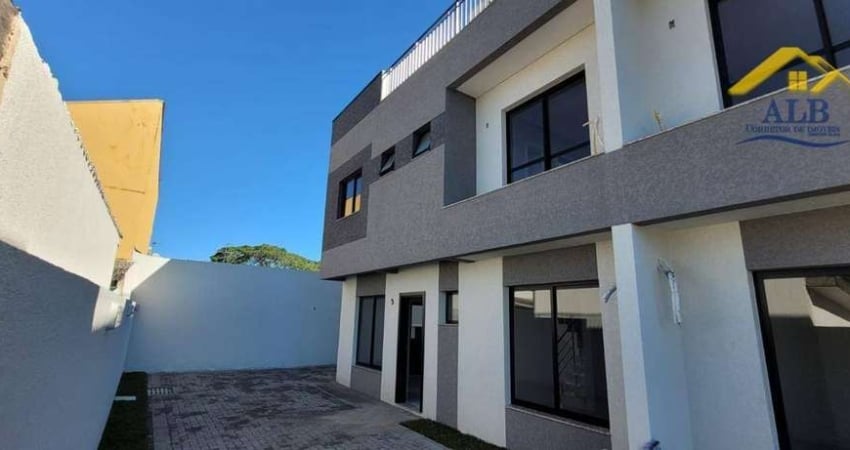 Sobrado com 3 dormitórios à venda, 102 m² por R$ 559.000,00 - Cajuru - Curitiba/PR