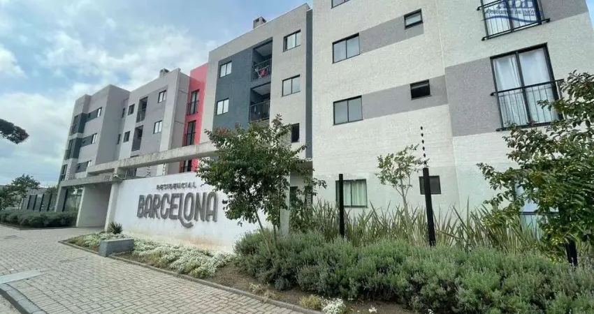 Apartamento semi-mobiliado com 2 dormitórios à venda, 47 m² por r$ 299.900 - vargem grande - pinhais/pr