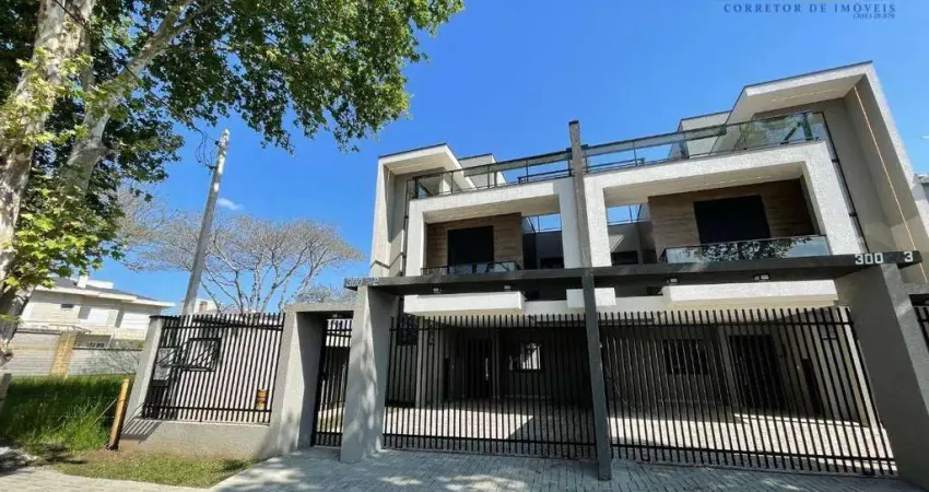 Sobrado com 3 dormitórios à venda, 225 m² por r$ 1.090.000,00 - pineville - pinhais/pr