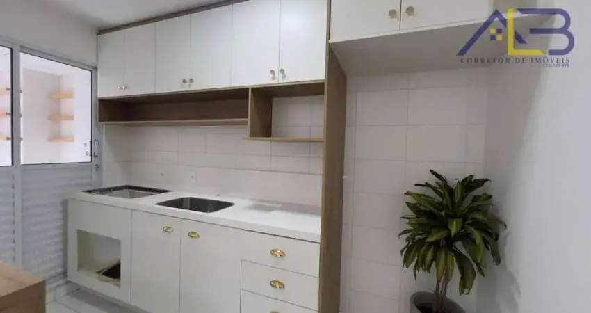 Apartamento semi mobiliado com 2 dormitórios para alugar, 47 m² por R$ 2.069/mês - Atuba - Pinhais/PR