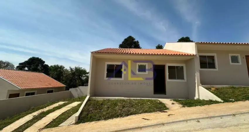 Casa com 3 dormitórios à venda, 50 m² por r$ 339.900 - rio verde - colombo/pr