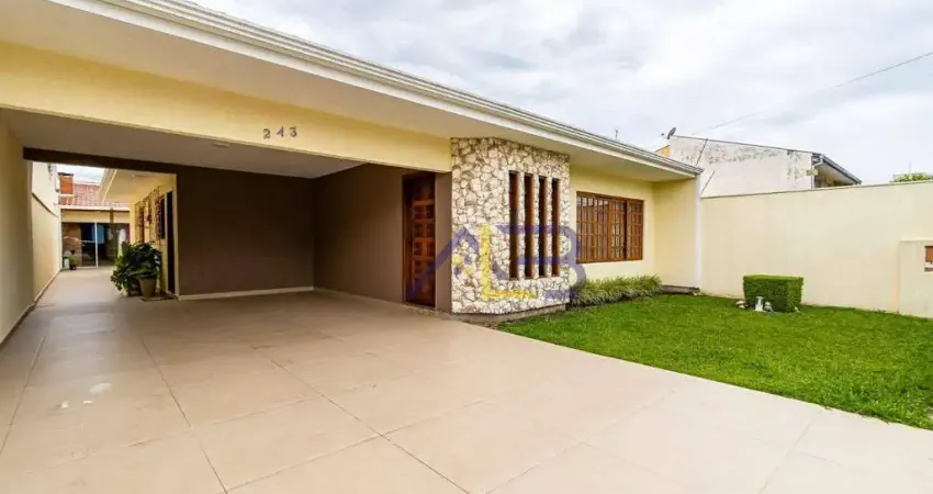 Casa semi mobiliada com 4 dormitórios à venda, 196 m² por r$ 980.000 - capão da imbuia - curitiba/pr