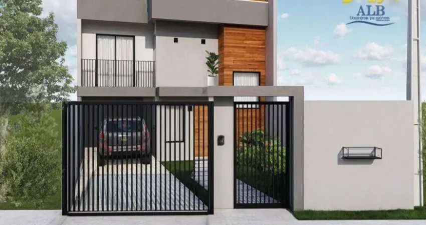 Sobrado com 3 dormitórios à venda, 125 m² por R$ 719.000,00 - Emiliano Perneta - Pinhais/PR