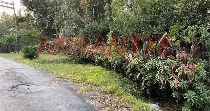 Terreno em condomínio fechado à venda na Avenida Vereador Belarmino Pereira de Carvalh, Serra da Cantareira, São Paulo