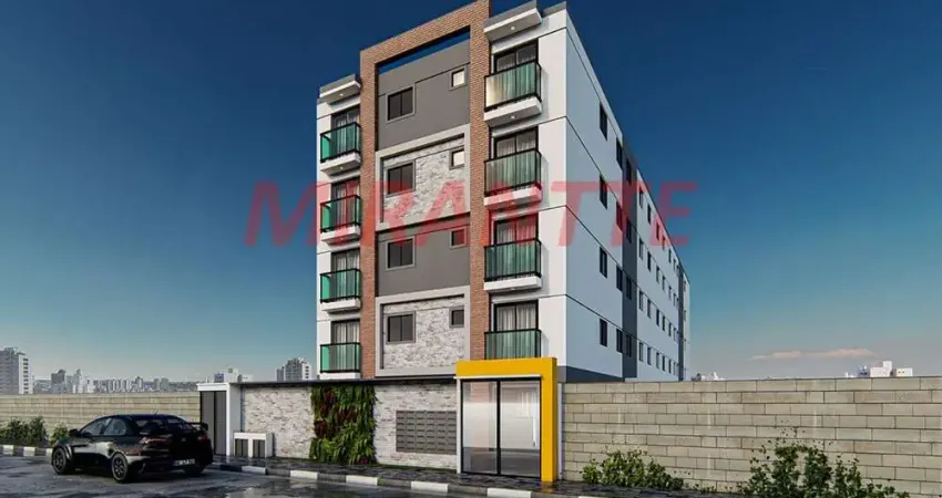 Apartamento de 47.25m² com 2 quartos em Vila Paulista
