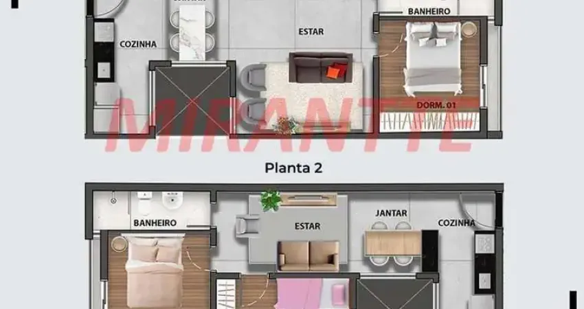 Apartamento com 1 quarto à venda na Avenida Marechal Eurico Gaspar Dutra, Jardim São Paulo (Zona Norte), São Paulo