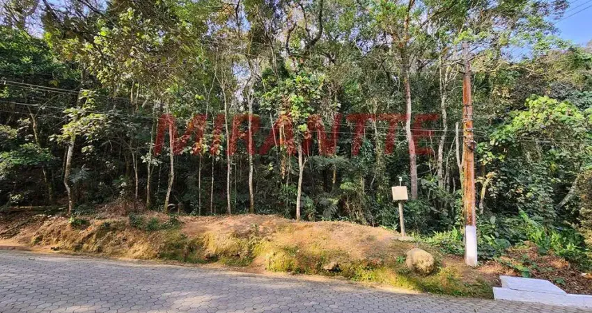 Terreno em condomínio fechado à venda na Rua Cabo Verde, Serra da Cantareira, São Paulo