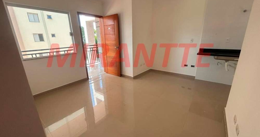 Apartamento de 39.91m² com 2 quartos em Vila Mazzei