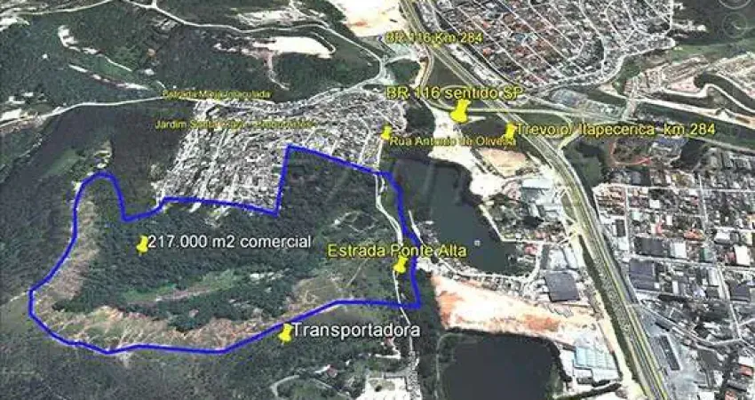 Terreno à venda na Rodovia Régis Bittencourt, Ressaca, Itapecerica da Serra