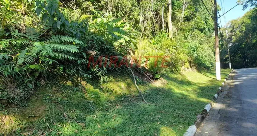 Terreno em condomínio fechado à venda na Rua Suíça, Serra da Cantareira, São Paulo