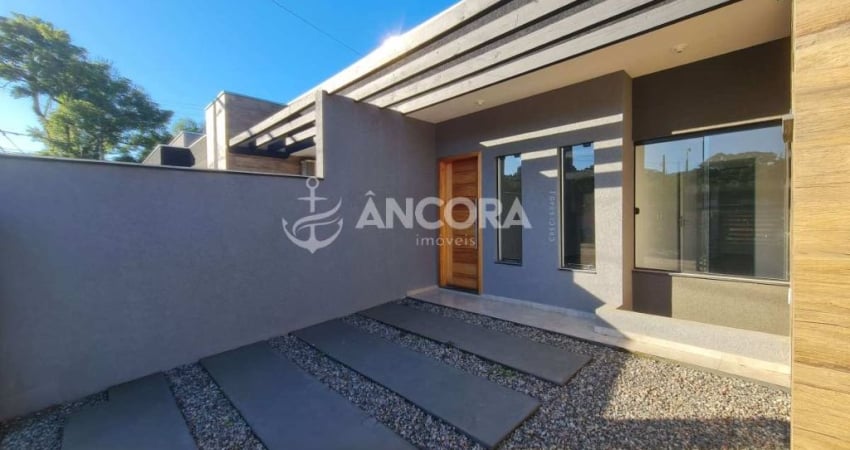Casa nova com 02 quartos, sendo 01 suíte a aproximadamente 800 metros do mar - Balneário Itapoá