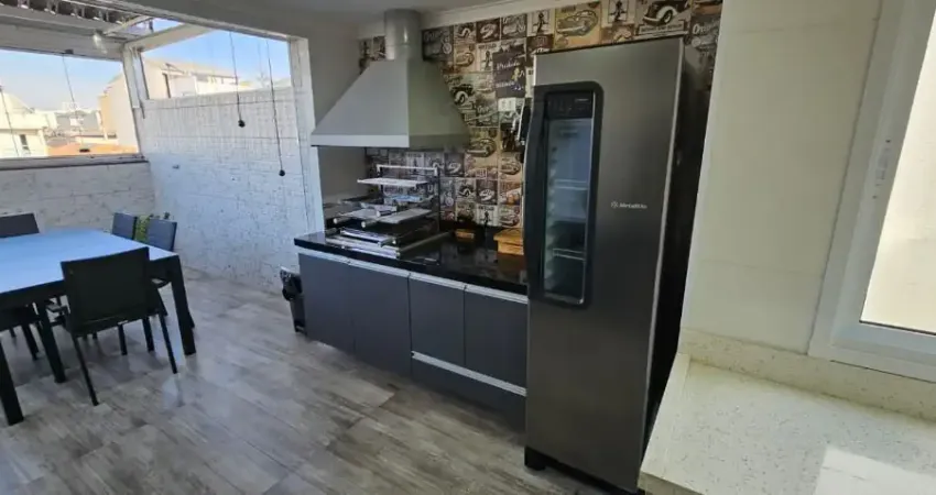 Cobertura com 2 dormitórios 1 suítes - 108m² - Vila Metalurgica - S.A.