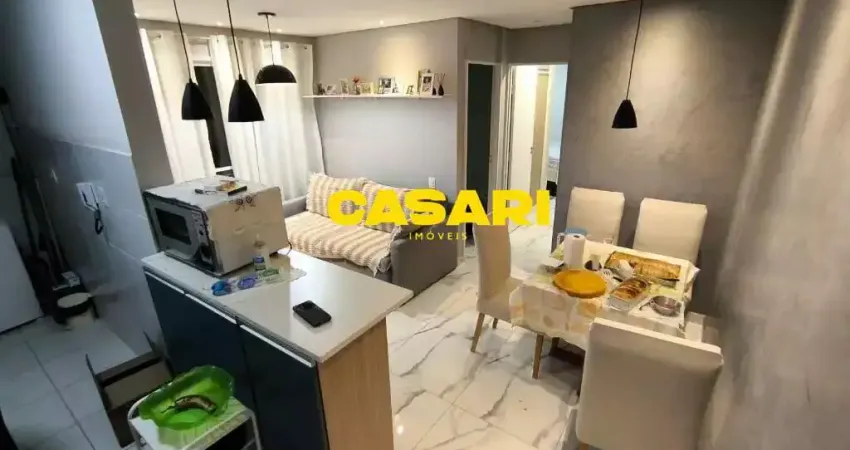 Apartamento à venda no bairro planalto – são bernardo do campo | 2 quartos, 56m² e 1 vaga de garagem