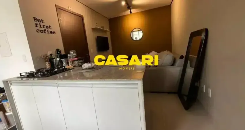 Apartamento com 1 dormitório à venda, 44 m² - apartamento com quintal, nova petrópolis - são bernardo do campo/sp