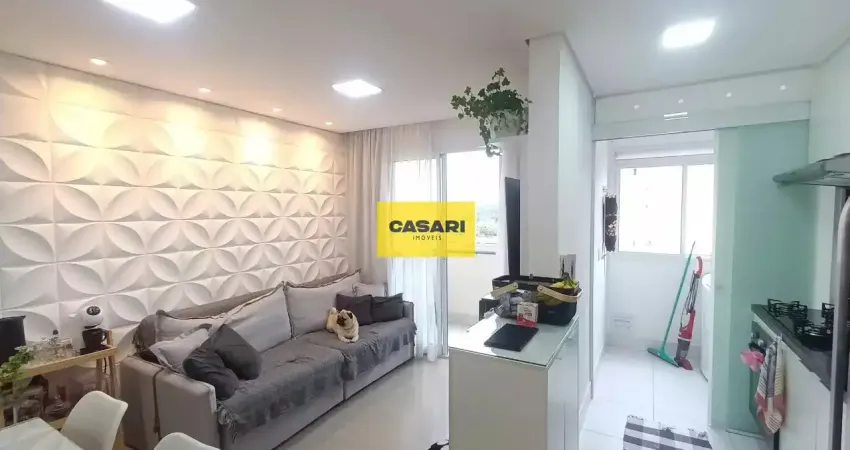 Apartamento com 2 dormitórios e varanda gourmet à venda em são bernardo do campo