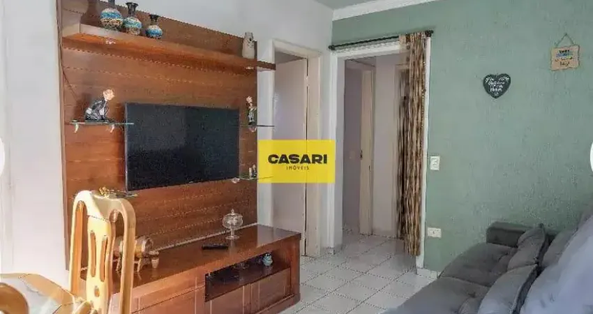 Apartamento 2 quartos, sacada, 1 vaga, 49m2, taboão, av do taboão-sbc