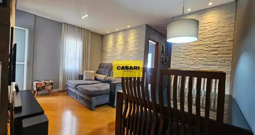 Apartamento 2 quartos (1 suíte), 2 vagas, 70m² - jardim do mar, em são bernardo do campo