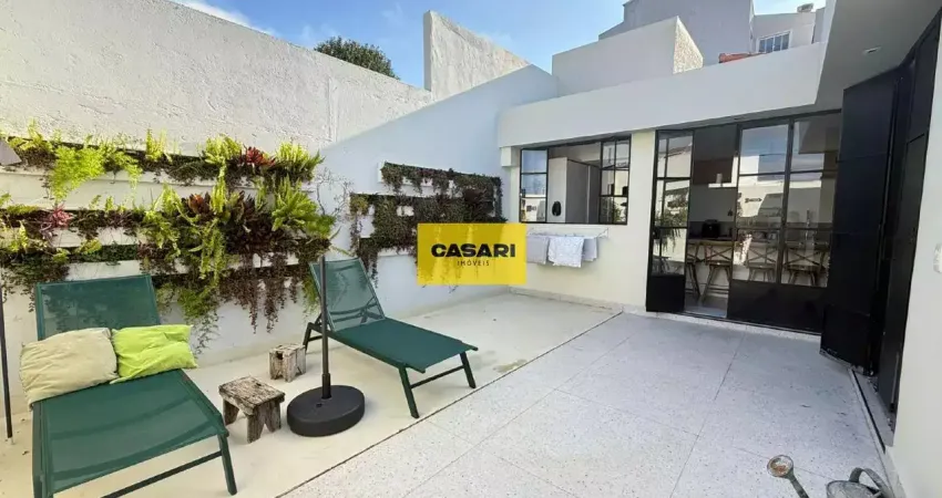 Casa térrea assobradada residencial e comercial com estúdio e varanda – santo andré/sp